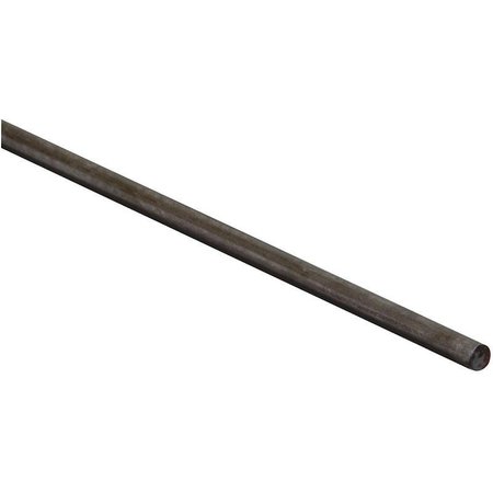 STANLEY 4055BC Series Weldable Round Smooth Rod, 14 in Dia, 48 in L, Steel, Plain N215-319